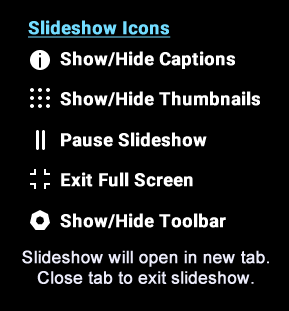 Slideshow Icons